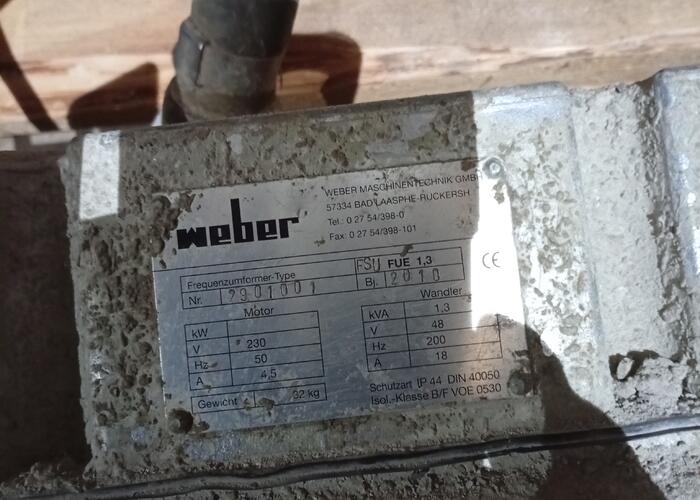 Grajewo ogłoszenia: Sprzedam wibrator do betonu używany, firmy weber